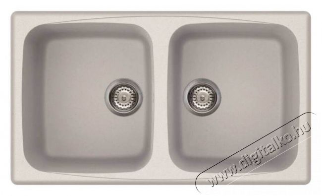 Elleci LGM45068 Master 450 G68 Bianco granitek mosogatótálca Konyhai termékek - Mosogató - Mosogatótálca - 359106