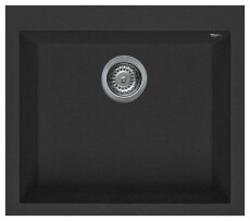 Elleci LGQ10540 Quadra 105 G40 Nero granitek mosogatótálca Konyhai termékek - Mosogató - Mosogatótálca - 359188