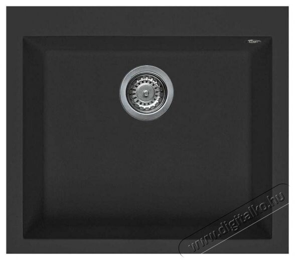 Elleci LGQ10540 Quadra 105 G40 Nero granitek mosogatótálca Konyhai termékek - Mosogató - Mosogatótálca - 359188