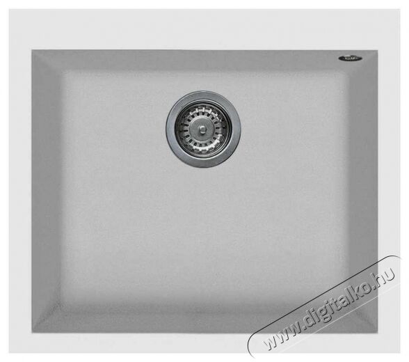 Elleci LGQ10568 Quadra 105 G68 Bianco granitek mosogatótálca Konyhai termékek - Mosogató - Mosogatótálca - 359180