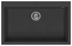 Elleci LGQ13059 Quadra 130 G59 Antracite granitek mosogatótálca Konyhai termékek - Mosogató - Mosogatótálca - 359238