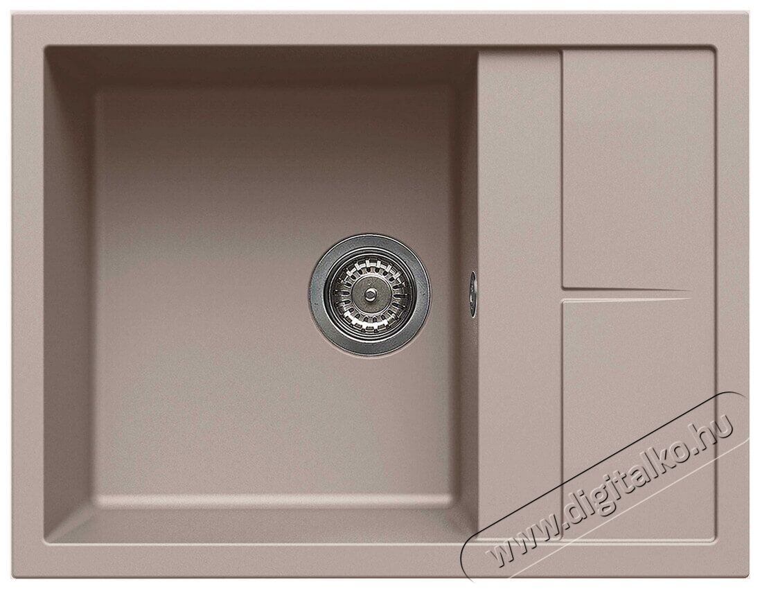 Elleci LGU12543 Unico 125 G43 Tortora granitek mosogatótálca Konyhai termékek - Mosogató - Mosogatótálca - 359549