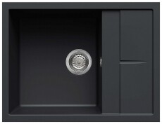 Elleci LGU12559 Unico 125 G59 Antracite granitek mosogatótálca Konyhai termékek - Mosogató - Mosogatótálca - 359545