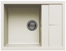 Elleci LGU12562 Unico 125 G62 Bianco Antico granitek mosogatótálca Konyhai termékek - Mosogató - Mosogatótálca - 359544