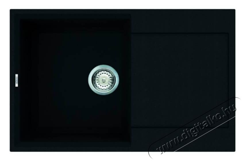 Elleci LGY30040 Easy 300 G40 Nero Granitek mosogatótálca Konyhai termékek - Mosogató - Mosogatótálca - 358775