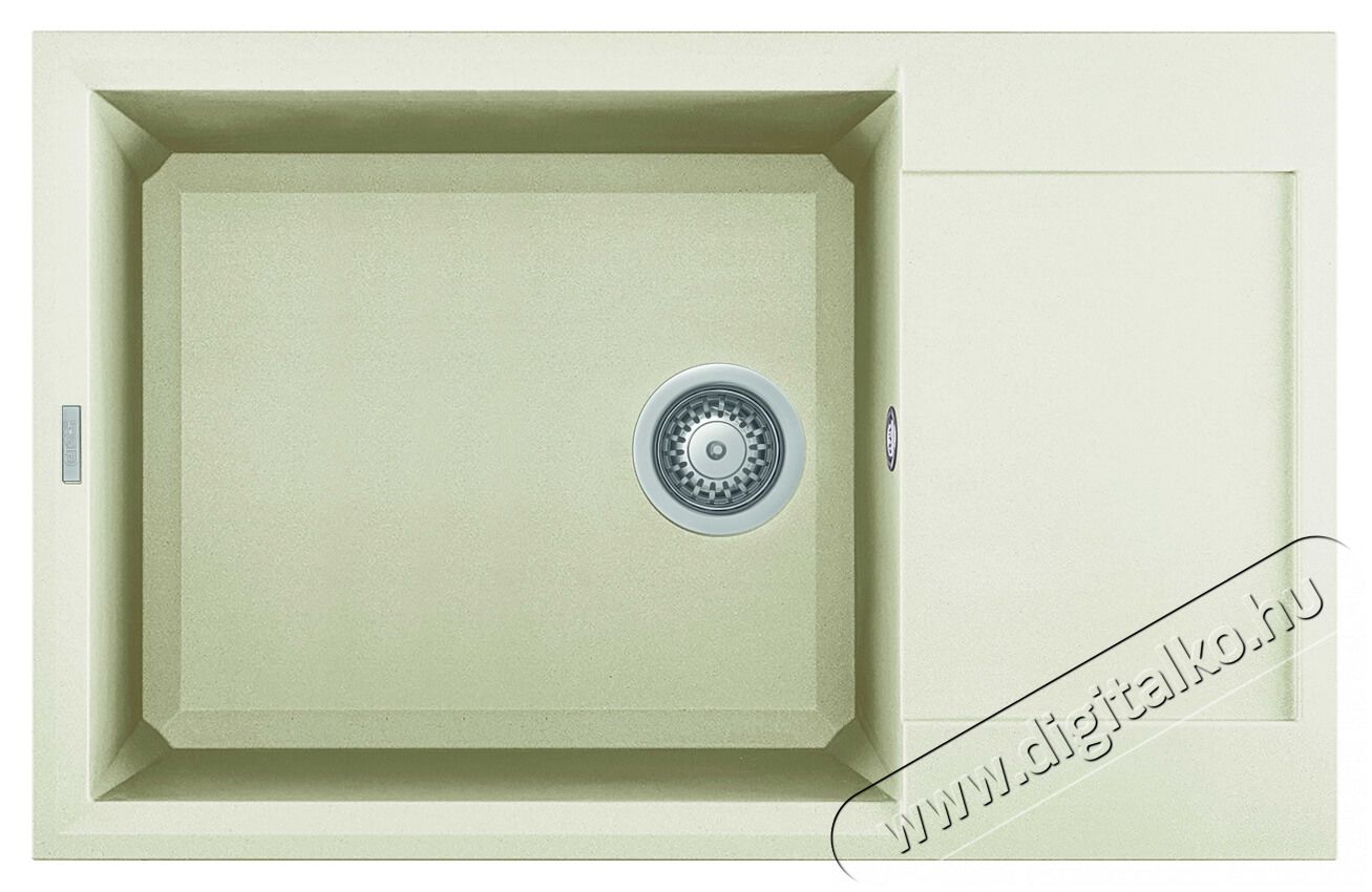 Elleci LGY31062 Easy 310 G62 Bianco Antico granitek mosogatótálca Konyhai termékek - Mosogató - Mosogatótálca - 358783