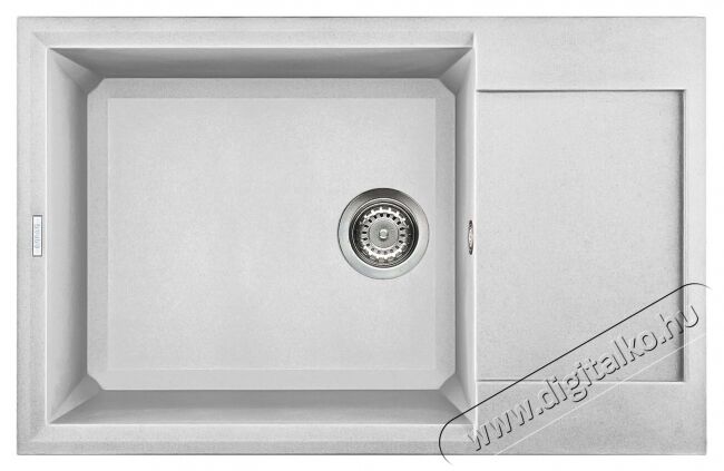 Elleci LGY31068 Easy 310 G68 Bianco granitek mosogatótálca Konyhai termékek - Mosogató - Mosogatótálca - 358780