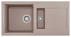 Elleci LGY42543 Easy 425 G43 Tortora granitek mosogatótálca Konyhai termékek - Mosogató - Mosogatótálca - 358810