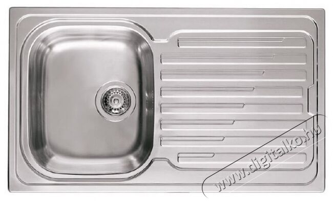 Elleci LIK400SACSX Sky 400 SX mosogatótálca - inox Konyhai termékek - Mosogató - Mosogatótálca - 359439