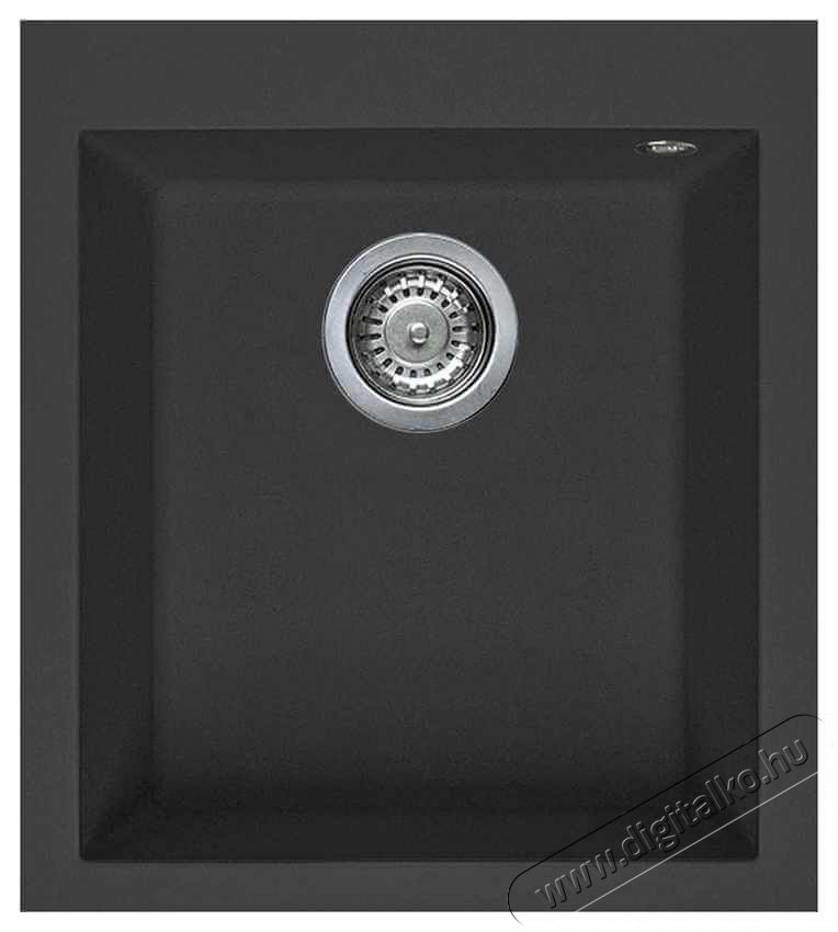 Elleci LMQ10070 Quadra 100 M70 Ghisa metaltek mosogatótálca Konyhai termékek - Mosogató - Mosogatótálca - 359151