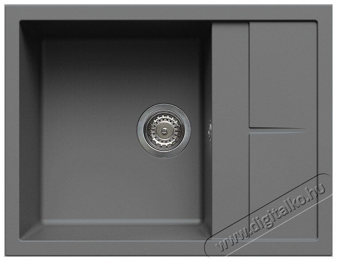Elleci LMU12573 Unico 125 M73 Titanium metaltek mosogatótálca Konyhai termékek - Mosogató - Mosogatótálca - 359541