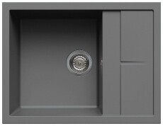 Elleci LMU12573 Unico 125 M73 Titanium metaltek mosogatótálca Konyhai termékek - Mosogató - Mosogatótálca - 359541
