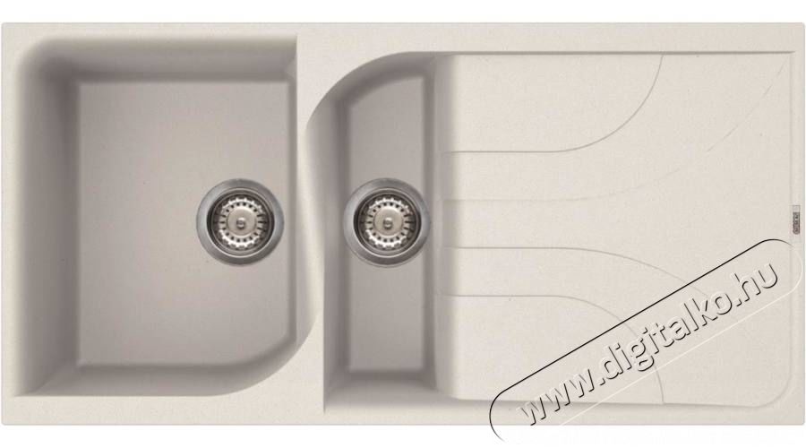 Elleci Ego 475 G68 Bianco mosogatótálca (LGE47568) Konyhai termékek - Mosogató - Mosogatótálca - 358899