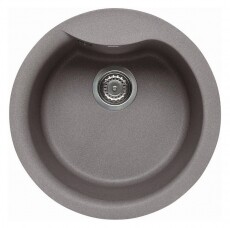 Elleci LGEROU48 Ego ROUND G48 Cemento Granitek mosogatótálca Konyhai termékek - Mosogató - Mosogatótálca - 358958