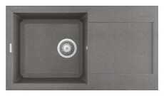 Elleci LGY29048 Easy 290 G48 Cemento Granitek mosogatótálca Konyhai termékek - Mosogató - Mosogatótálca - 358761