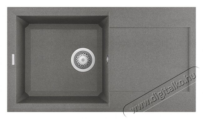 Elleci LGY29048 Easy 290 G48 Cemento Granitek mosogatótálca Konyhai termékek - Mosogató - Mosogatótálca - 358761