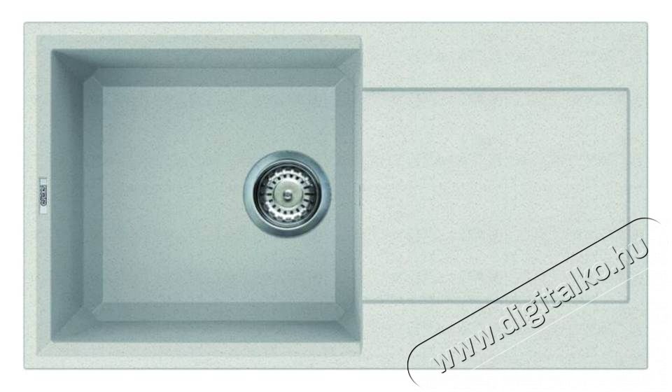 Elleci LGY29052 Easy 290 G52 Bianco Pietra Granitek mosogatótálca Konyhai termékek - Mosogató - Mosogatótálca - 358759