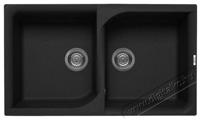 Elleci Ego 450 G40 Nero mosogatótálca (LGE45040) Konyhai termékek - Mosogató - Mosogatótálca - 358893