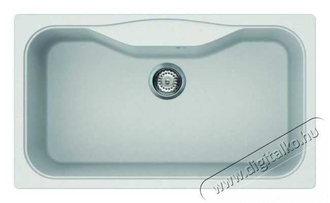Elleci Fox 360 G68 Bianco (LGF36068) Granitek mosogatótálca Konyhai termékek - Mosogató - Mosogatótálca - 358995