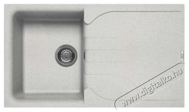Elleci LGE40052 Ego 400 G52 Bianco Pietra Granitek mosogatótálca Konyhai termékek - Mosogató - Mosogatótálca - 358883