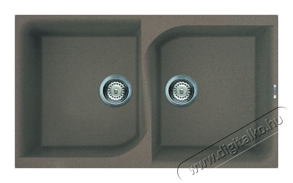 Elleci Ego 450 G 43 Tortora mosogatótálca (LGE45043) Konyhai termékek - Mosogató - Mosogatótálca - 358892