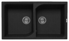 Elleci LGE45054 Ego 450 G54 Nero Pietra Granitek mosogatótálca Konyhai termékek - Mosogató - Mosogatótálca - 358894