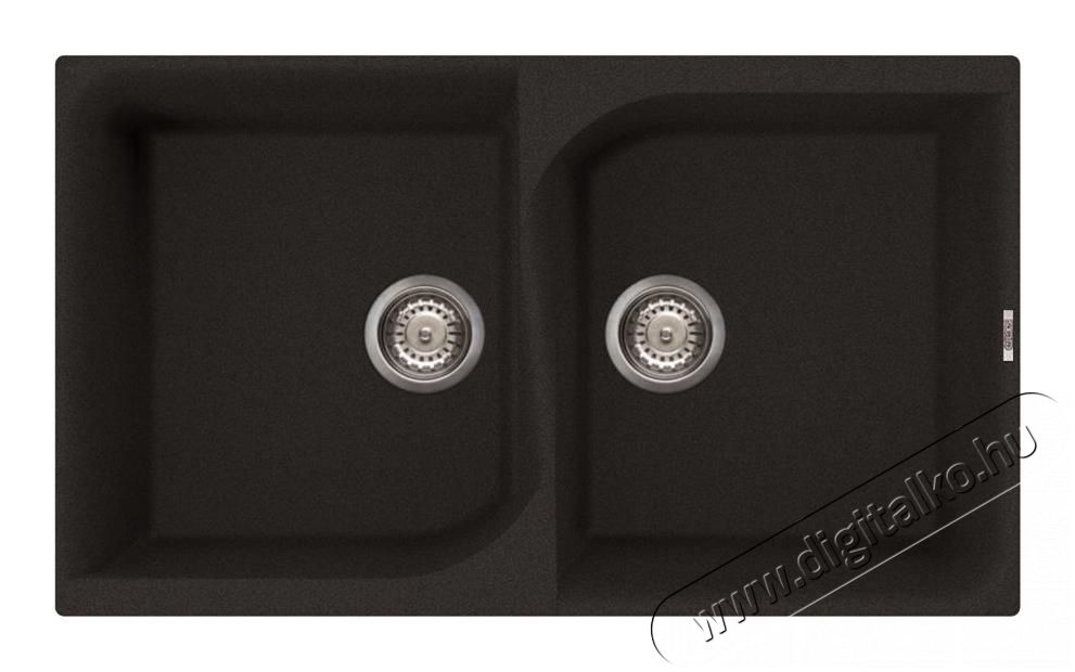 Elleci LGE45059 Ego 450 G59 Antracite Granitek mosogatótálca Konyhai termékek - Mosogató - Mosogatótálca - 358889
