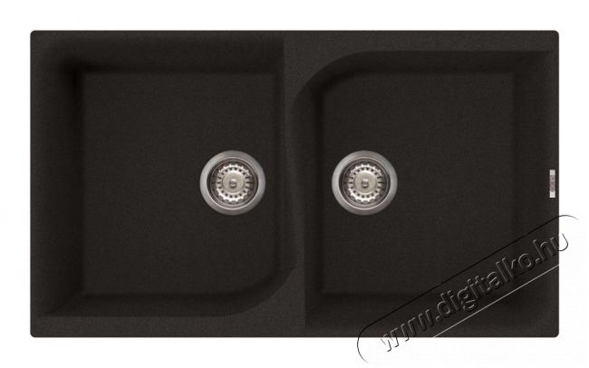 Elleci LGE45059 Ego 450 G59 Antracite Granitek mosogatótálca Konyhai termékek - Mosogató - Mosogatótálca - 358889