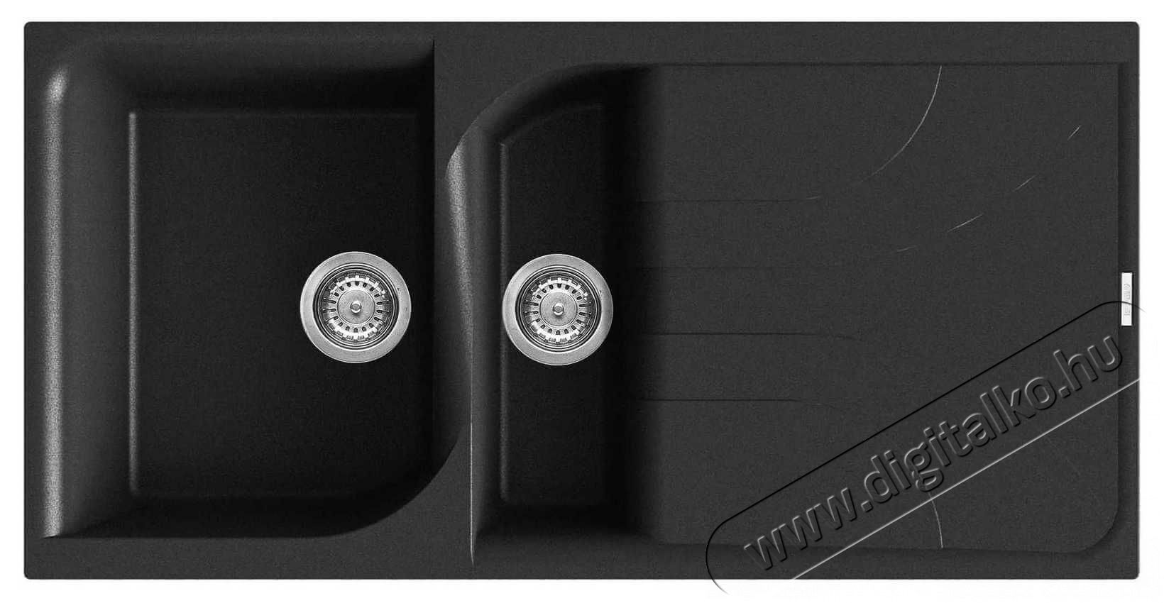 Elleci LGE47540 Ego 475 G40 Nero Granitek mosogatótálca Konyhai termékek - Mosogató - Mosogatótálca - 358904