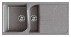 Elleci LGE47548 Ego 475 G48 Cemento Granitek mosogatótálca Konyhai termékek - Mosogató - Mosogatótálca - 358902