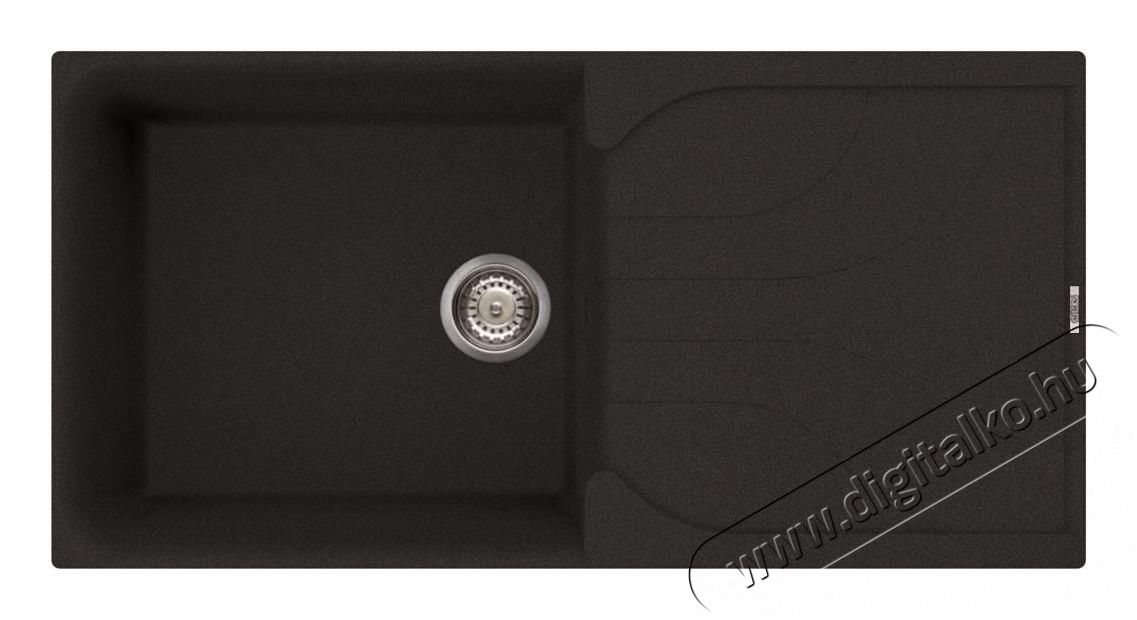 Elleci LGE48059 Ego 480 G59 Antracite Granitek mosogatótálca Konyhai termékek - Mosogató - Mosogatótálca - 358913