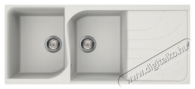 Elleci LGE50068 Ego 500 G68 Bianco granitek mosogatótálca Konyhai termékek - Mosogató - Mosogatótálca - 358922
