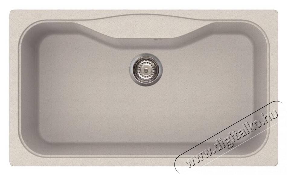 Elleci LGF36052 Fox 360 G52 Bianco Pietra granitek mosogatótálca Konyhai termékek - Mosogató - Mosogatótálca - 359003