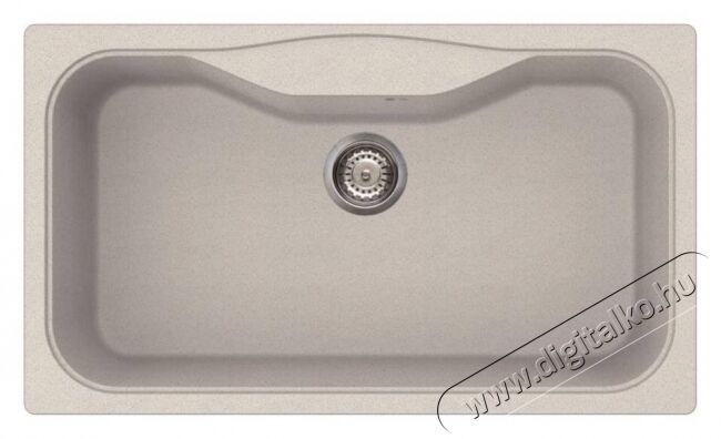 Elleci LGF36052 Fox 360 G52 Bianco Pietra granitek mosogatótálca Konyhai termékek - Mosogató - Mosogatótálca - 359003