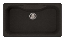 Elleci LGF36054 Fox 360 G54 Nero Pietra granitek mosogatótálca Konyhai termékek - Mosogató - Mosogatótálca - 358997