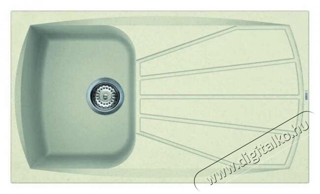Elleci LGL40062 Living 400 G62 Bianco Antico granitek mosogatótálca Konyhai termékek - Mosogató - Mosogatótálca - 359050