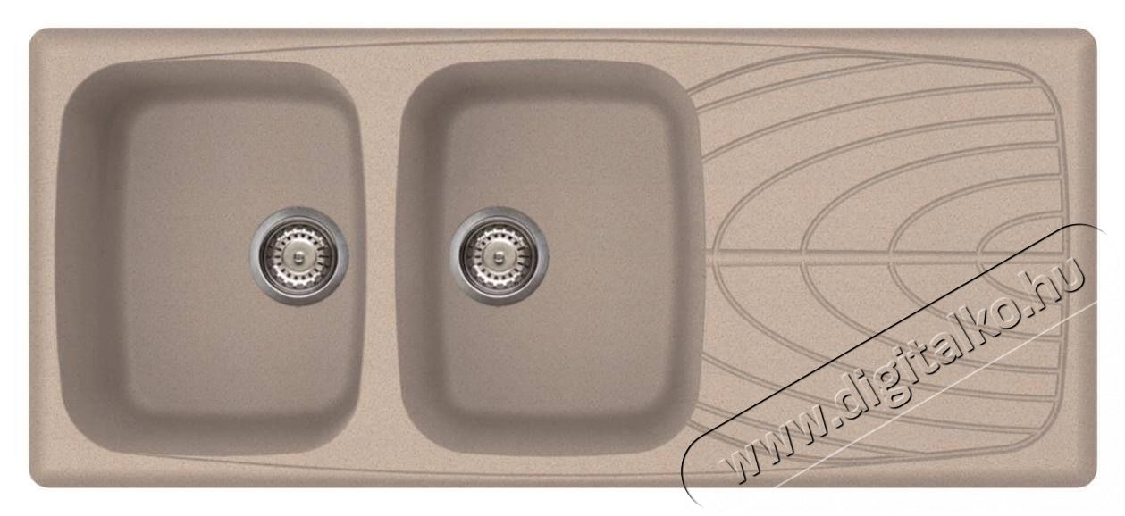 Elleci LGM50051 Master 500 G51 Avena granitek mosogatótálca Konyhai termékek - Mosogató - Mosogatótálca - 359128