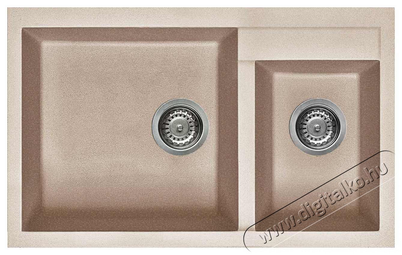 Elleci LGQ44051 Quadra 440 G51 Avena granitek mosogatótálca Konyhai termékek - Mosogató - Mosogatótálca - 359389