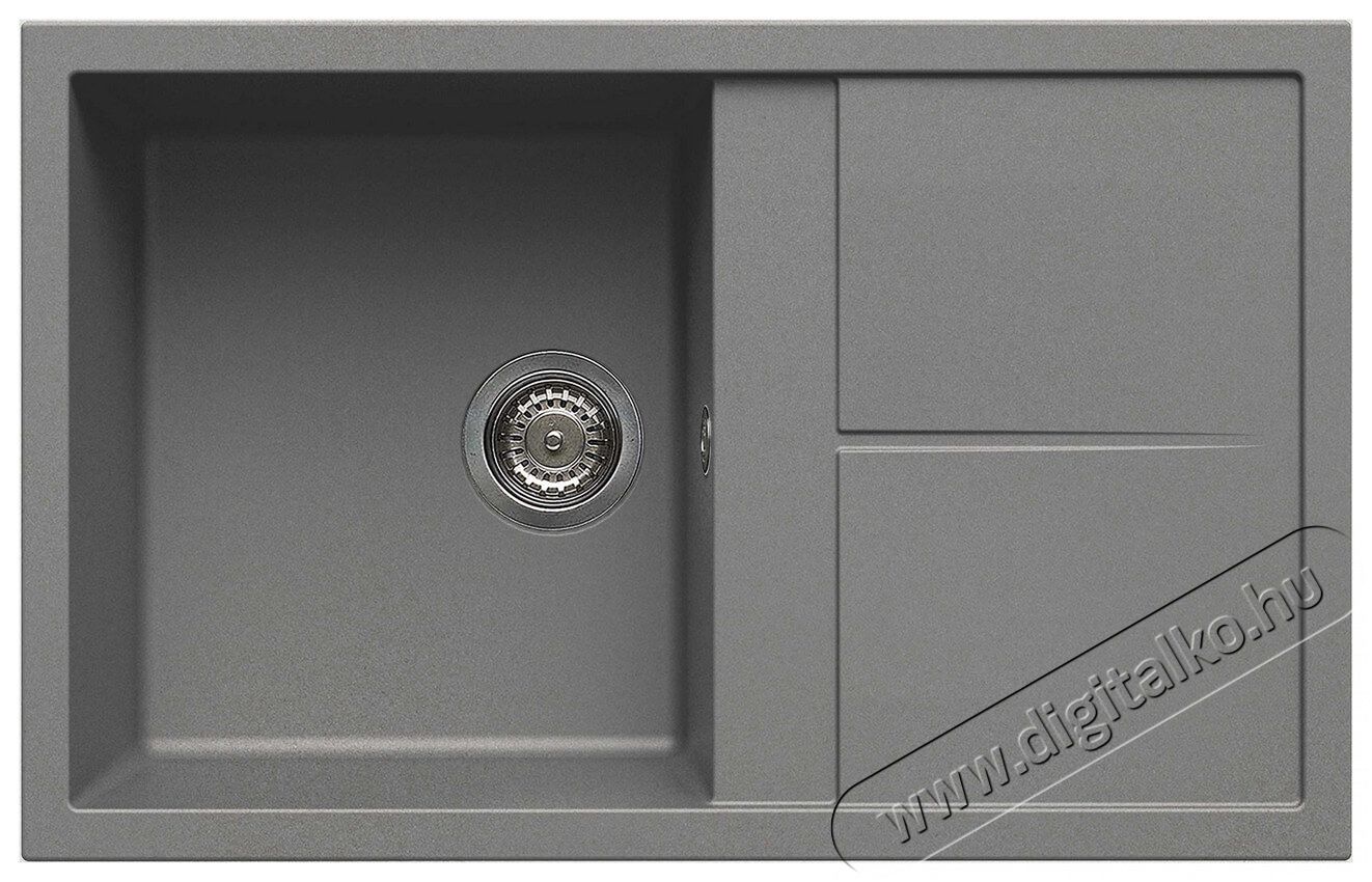 Elleci LGU30048 Unico 300 G48 Cemento granitek mosogatótálca Konyhai termékek - Mosogató - Mosogatótálca - 359560