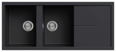 Elleci LGU50059 Unico 500 G59 Antracite granitek mosogatótálca Konyhai termékek - Mosogató - Mosogatótálca - 359605