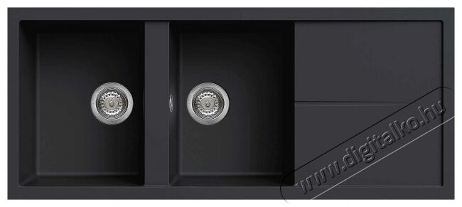 Elleci LGU50059 Unico 500 G59 Antracite granitek mosogatótálca Konyhai termékek - Mosogató - Mosogatótálca - 359605