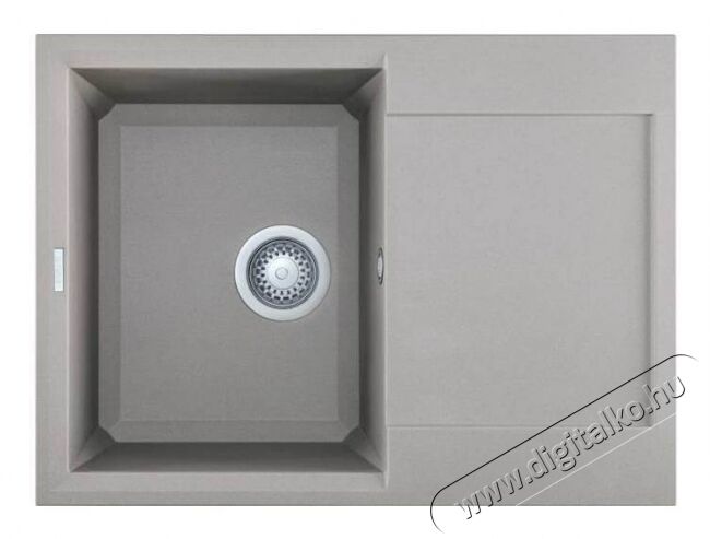 Elleci Easy 135 G48 Cemento Granitek mosogatótálca (LGY13548) Konyhai termékek - Mosogató - Mosogatótálca - 358737