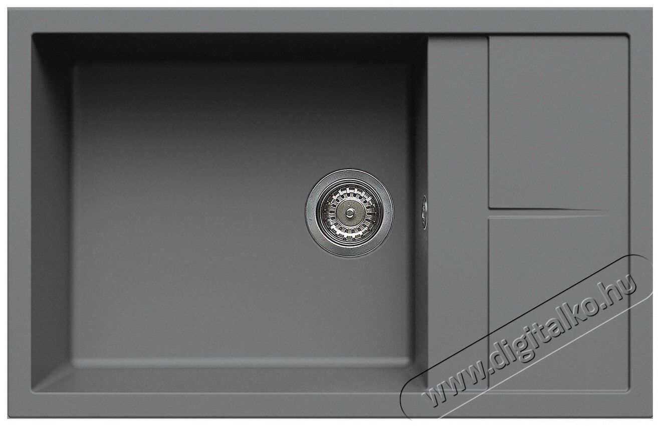 Elleci LMU31073 Unico 310 M73 Titanium metaltek mosogatótálca Konyhai termékek - Mosogató - Mosogatótálca - 359565
