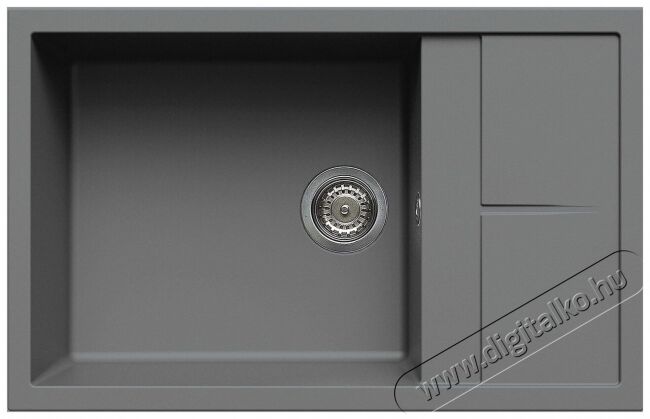Elleci LMU31073 Unico 310 M73 Titanium metaltek mosogatótálca Konyhai termékek - Mosogató - Mosogatótálca - 359565