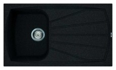 Elleci LGL40054 Living 400 G54 Nero Pietra granitek mosogatótálca Konyhai termékek - Mosogató - Mosogatótálca - 359045