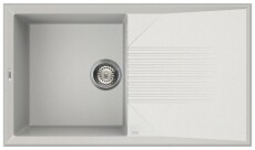 Elleci LGT40068 Tekno 400 G68 Bianco granitek mosogatótálca Konyhai termékek - Mosogató - Mosogatótálca - 359483