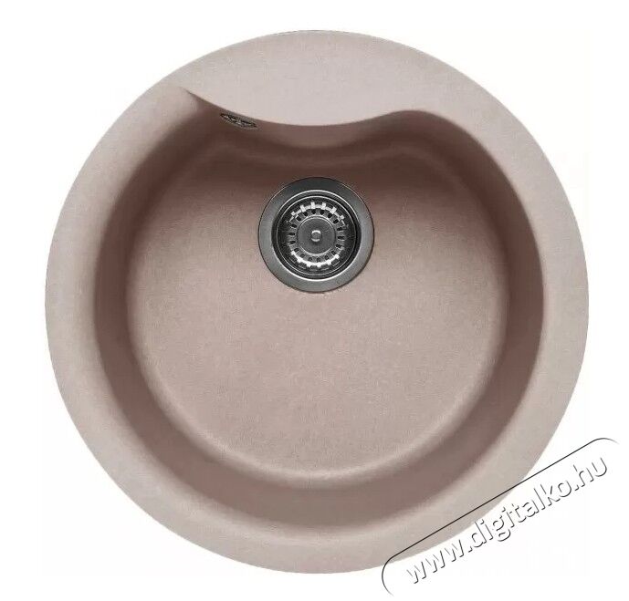 Elleci Ego ROUND G 43 Tortora (LGEROU43) Granitek mosogatótálca Konyhai termékek - Mosogató - Mosogatótálca - 358961