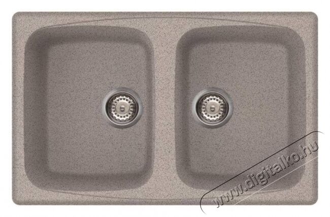 Elleci LGM35055 Master 350 G55 Grigio Pietra granitek mosogatótálca Konyhai termékek - Mosogató - Mosogatótálca - 359086