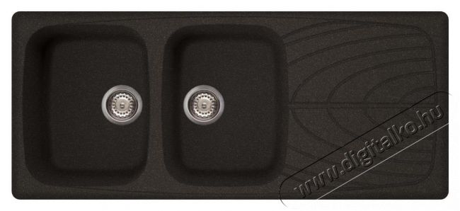 Elleci LGM50054 Master 500 G54 Nero Pietra granitek mosogatótálca Konyhai termékek - Mosogató - Mosogatótálca - 359126