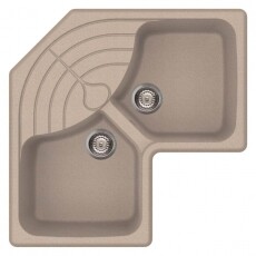 Elleci LGMCOR51 Master CORNER G51 Avena granitek mosogatótálca Konyhai termékek - Mosogató - Mosogatótálca - 359140